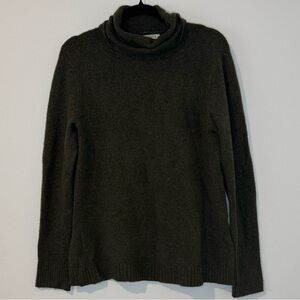 J.Crew Extra-Soft Funnel Neck Sweater Olive Green Women’s Medium
